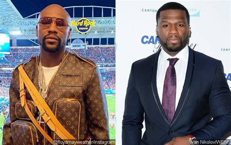 Floyd Mayweather Is Trolled for His Louis Vuitton Outfit, 50 Cent 